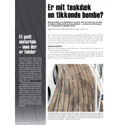Er mit teakdæk en tikkende bombe?